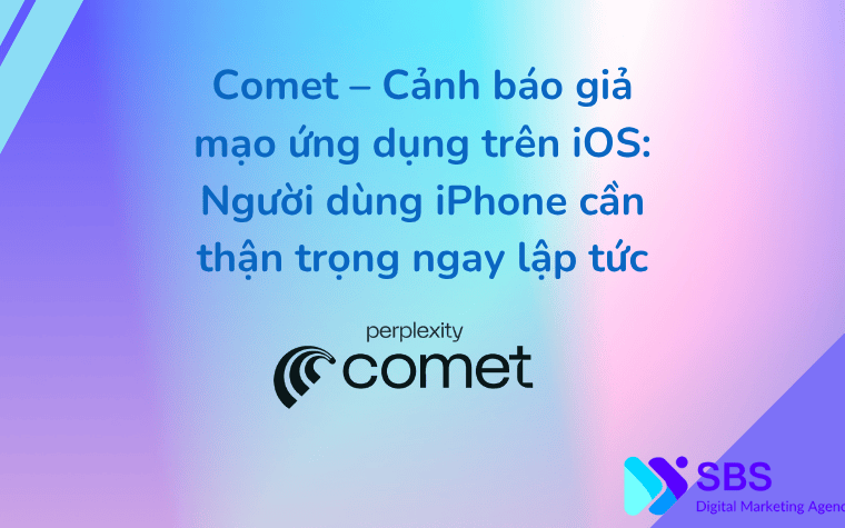 Comet – Cảnh báo giả mạo ứng dụng trên iOS