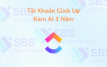 Tài Khoản Click Up Kèm AI 1 Năm